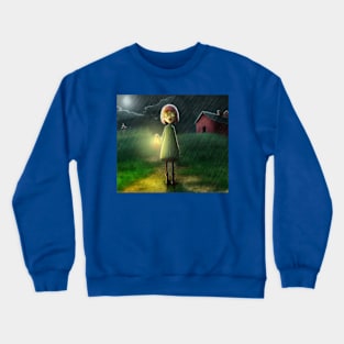 Standing in the rain Crewneck Sweatshirt